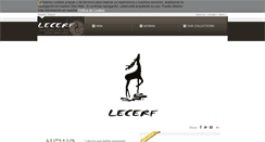 Desktop Screenshot of lecerf.net